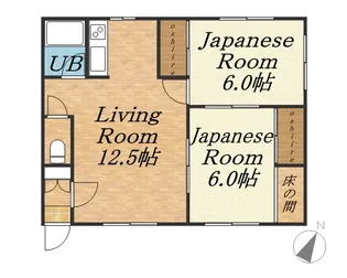 東栄ハウス【3階】の間取り