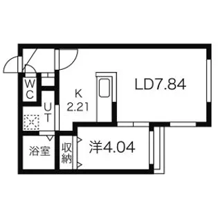 ガーデンハウス菊水【1階】の間取り