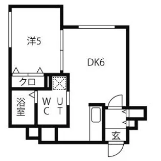 ヒルトップ南郷丘公園【306号室】の間取り