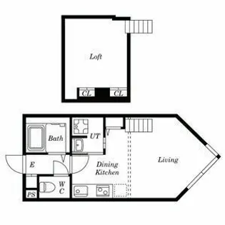 アルジャンテ平岸【502号室】の間取り