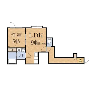 ミライコートⅢ【1階】の間取り