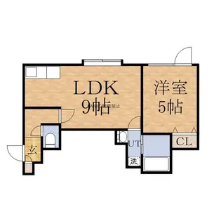 ミライコートⅢ【2階】の間取り