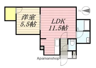 LOCOMOTIVE(ロコモティブ)【3階】の間取り