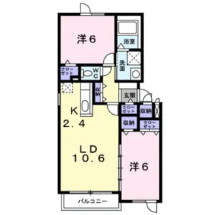 シンフォニア【1階】の間取り