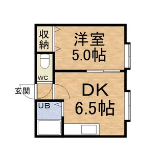 JPコート南郷A【2階】の間取り