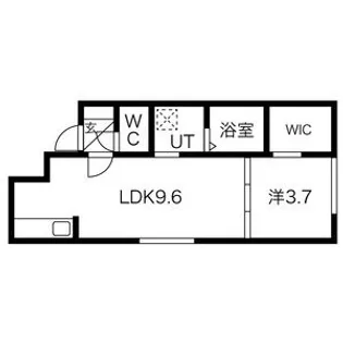 グランシャリオ平岸通【3階】の間取り