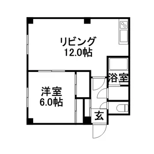 ステージ48【403号室】の間取り