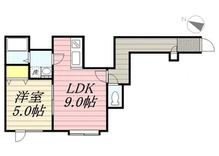 グランエステート菊水元町【2階】の間取り