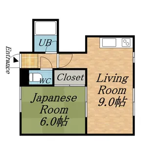 レインボーKAZU【307号室】の間取り