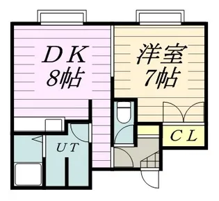 サンホームマンションNO.13B棟【301号室】の間取り