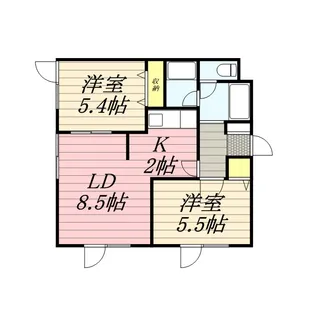 ハラハイムⅡ【0101号室】の間取り