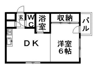 セントパーク【4階】の間取り