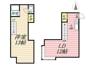 月寒原レジデンス【102号室】の間取り