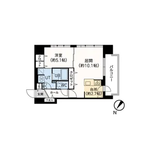 F中の島【11階】の間取り