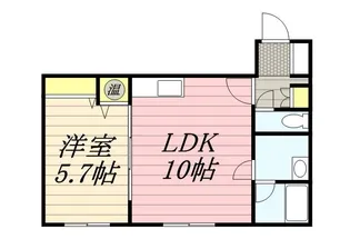 BLUME【1階】の間取り