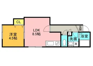 M・I・H【2階】の間取り