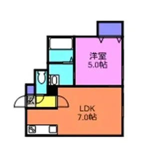 NRJイシヤマ【1階】の間取り