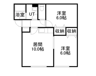 サミットハイツ【0101号室】の間取り