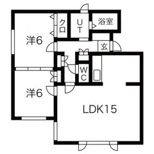 エストール1【3階】の間取り