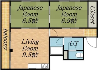 小野ビル【302号室】の間取り