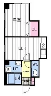 ブルメンブルグ【403号室】の間取り