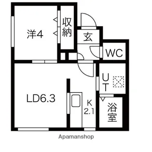 CASA DE VIENTO Ⅱ【2階】の間取り