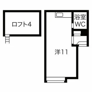 ピュアハウス【202号室】の間取り