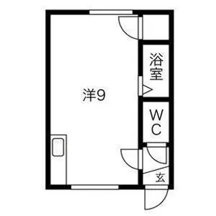 チェリーテラス【105号室号室】の間取り