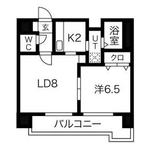 ストラッセ本郷【303号室】の間取り