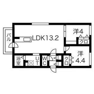 カーサブラン【3階】の間取り