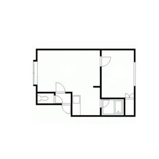 ポスト.ハウス白石【105号室】の間取り