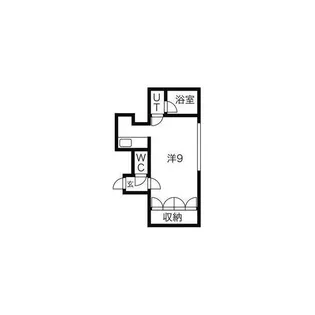 シャネル澄川【107号室】の間取り