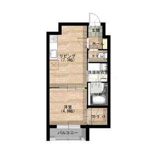 MARVIN(マービン)【303号室】の間取り