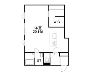 ピオネロ月寒【3階】の間取り