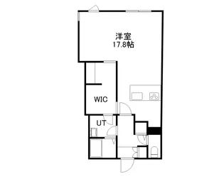 ピオネロ月寒【3階】の間取り