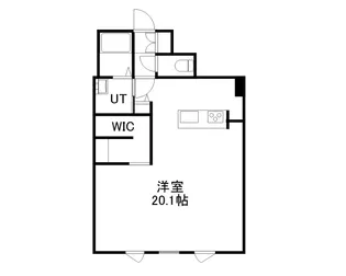 ピオネロ月寒【4階】の間取り