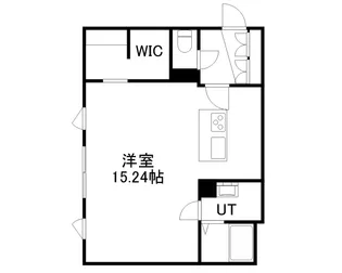 ピオネロ月寒【5階】の間取り