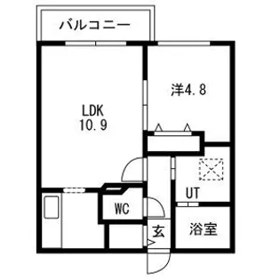 HANA 24【4階】の間取り