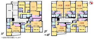 ラ・シュエットドルチェ【4階】の間取り