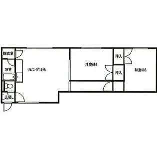 ハイムプロティア【112号室】の間取り