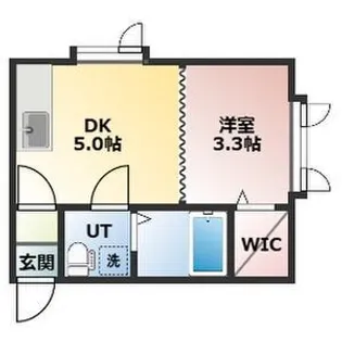 サンピア平岸3ー9A【203号室】の間取り