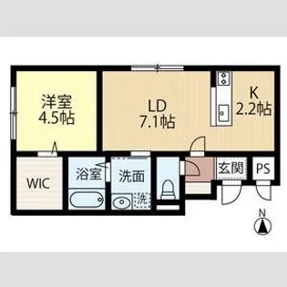 LOTUS FLEUR1【3階】の間取り