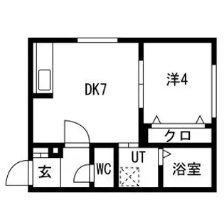 ラグナベルデ美園【4階】の間取り