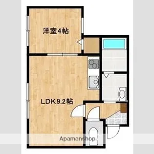 LIEN F VILLAGE【4階】の間取り