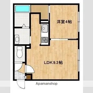 LIEN F・VILLAGE【1階】の間取り