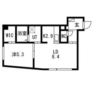 TEANA HONGO(ティアナ本郷)【4階】の間取り