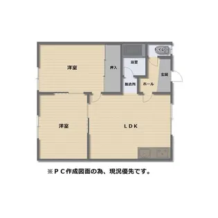 コーポ大塚【B号室】の間取り