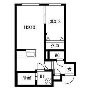 ASTER MISONO(アステール ミソノ)【1階】の間取り