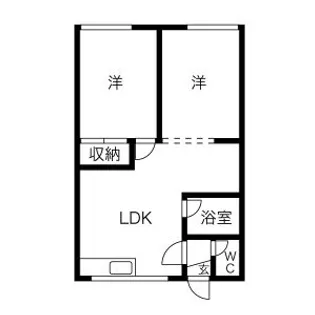 モン・リジェール【201号室】の間取り