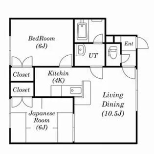 ネオフィール【101号室号室】の間取り